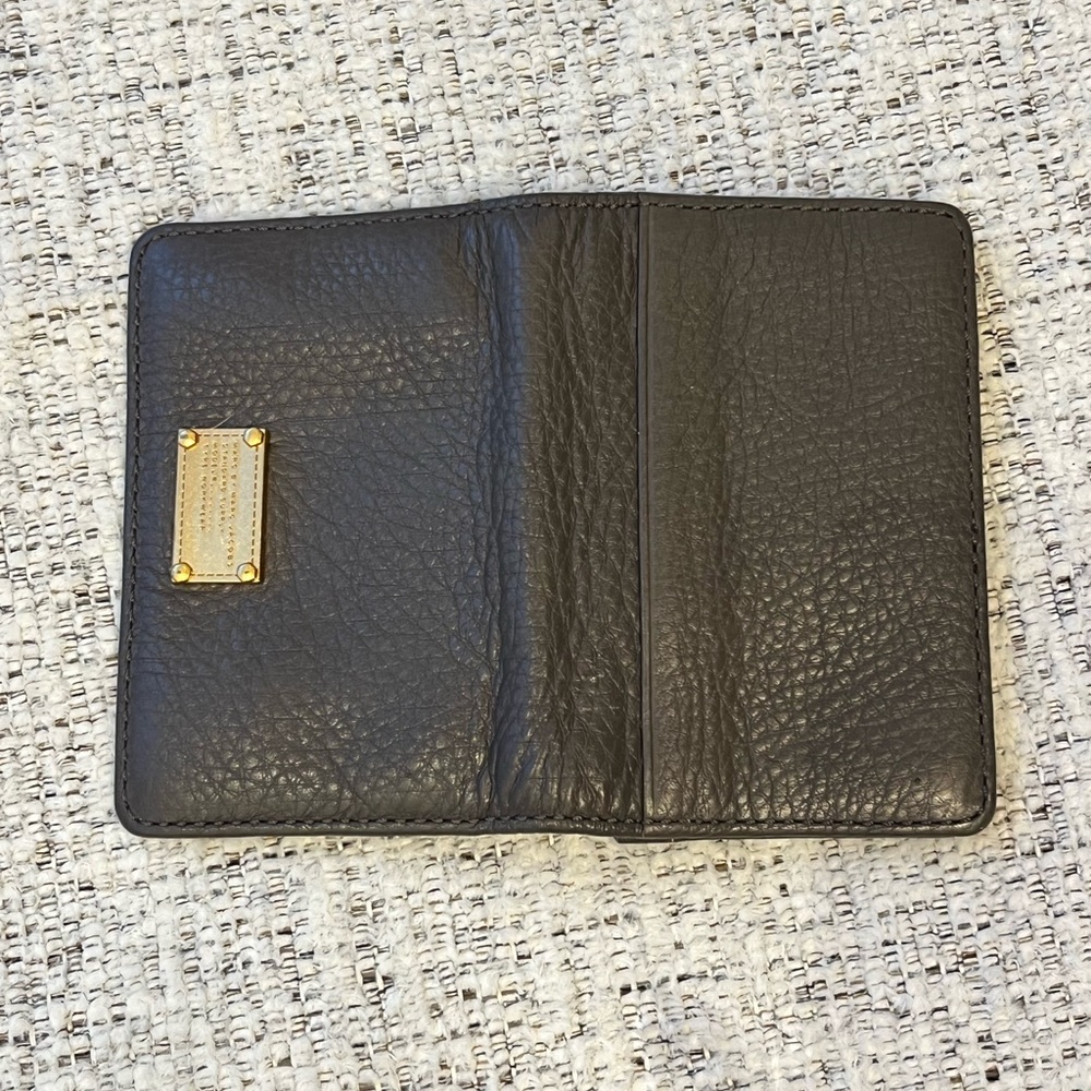 Marc By Marc Jacobs grey leather wallet card case New without tags - Picture 6 of 16